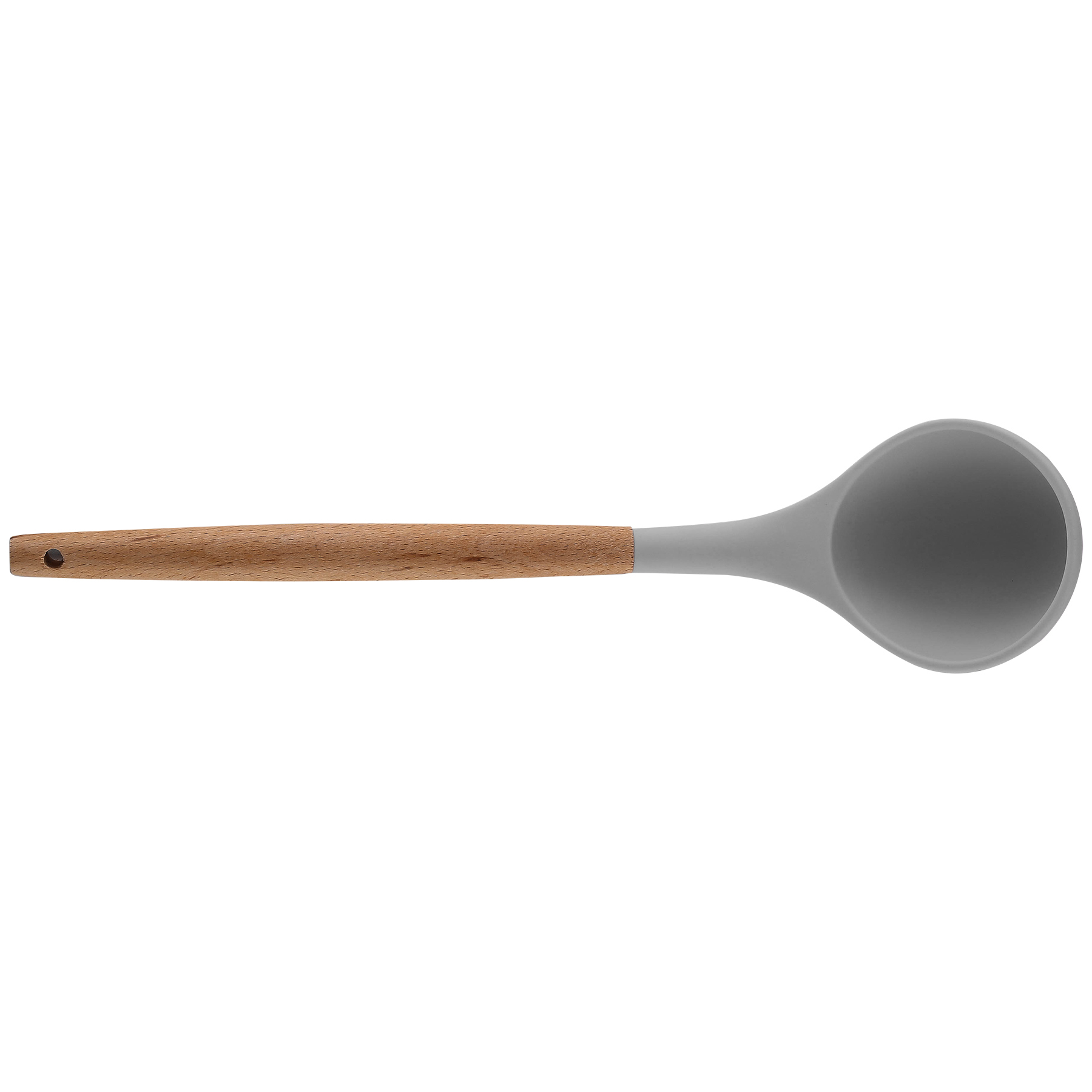 Silicone Cooking Or Serving Utensil With Wooden Handle 17