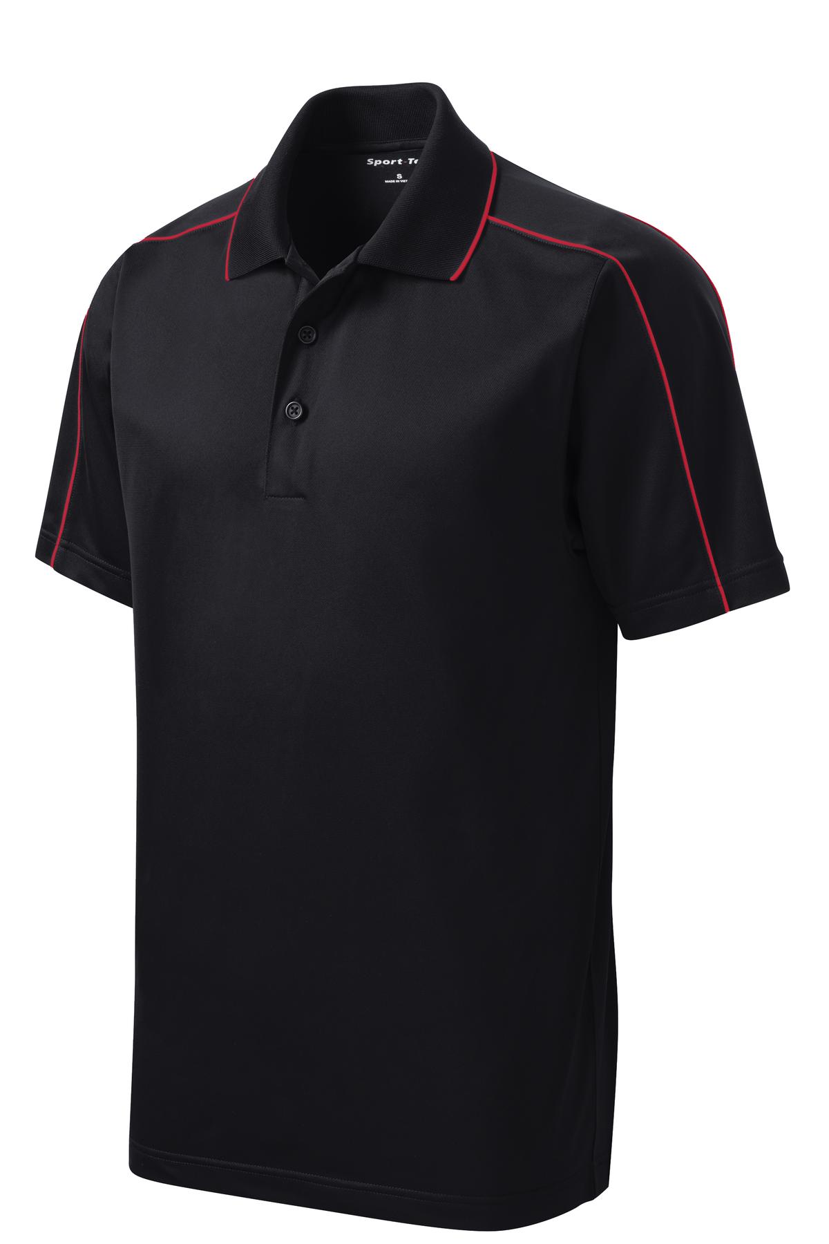 Sport-Tek Micropique Sport-Wick Piped Polo. ST653 24