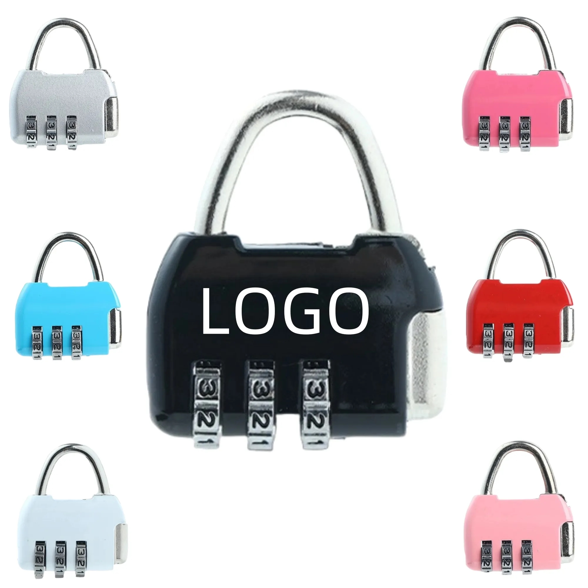 Mini 3-Digit Combination Padlock 7