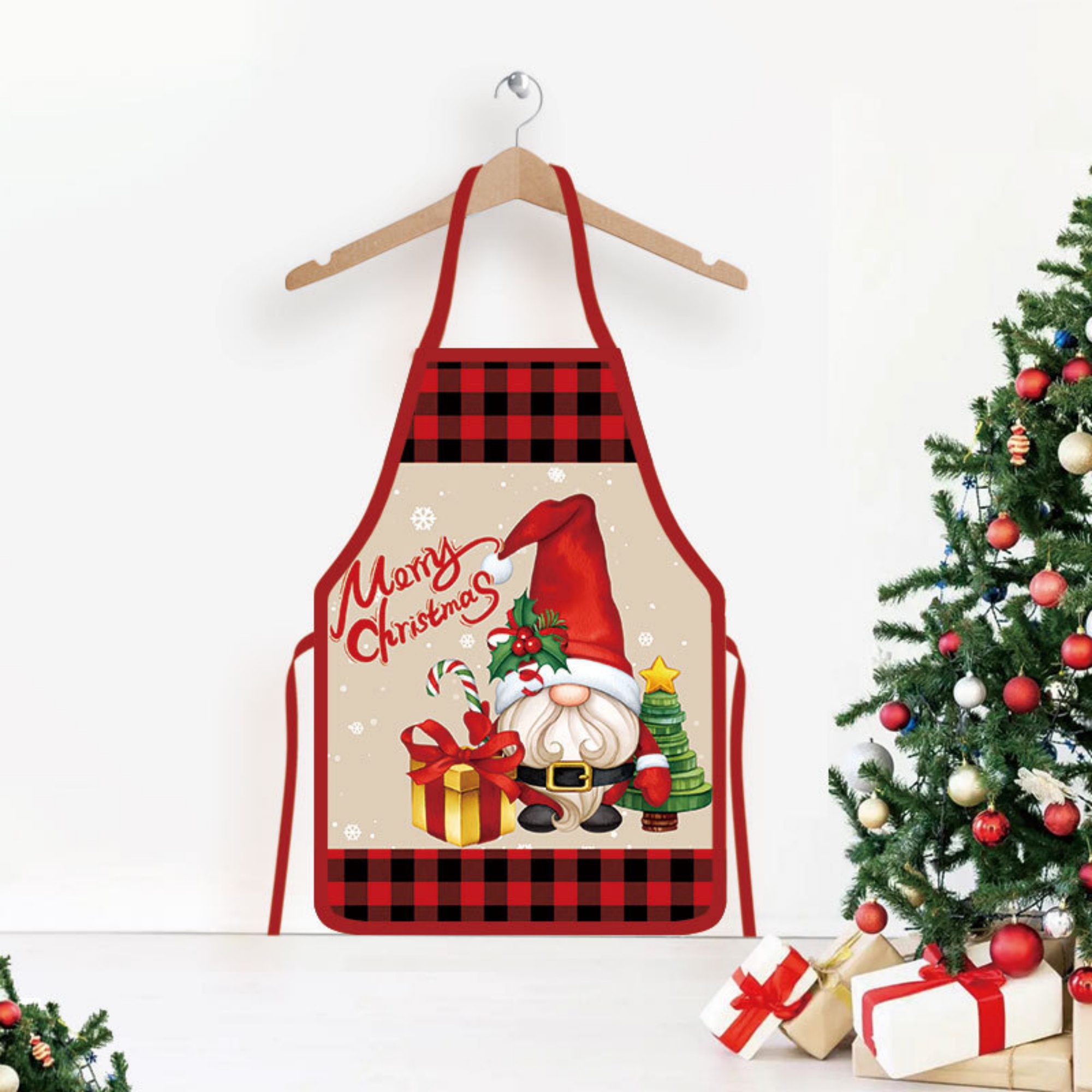 Christmas Pattern Apron 11