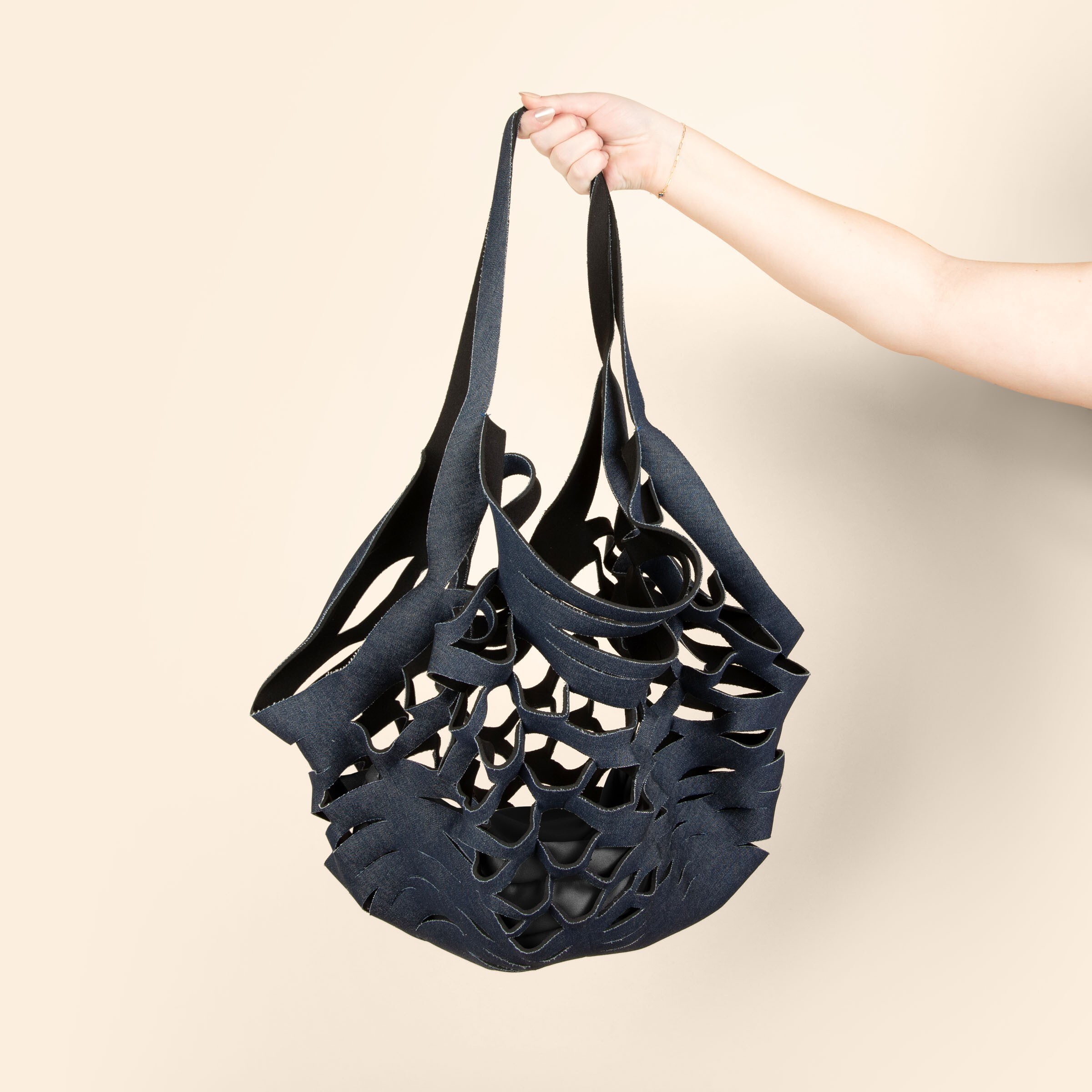 SEASIDE TOTE - DENIM NEOPRENE