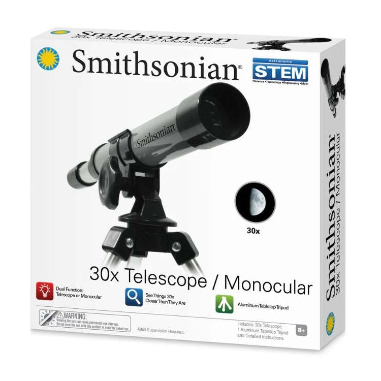 Smithsonian Telescope/Monocular 30x Magnification 1