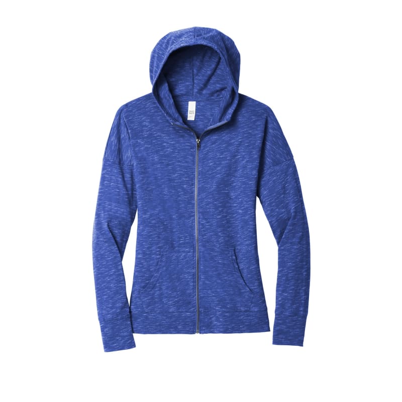 District Women's Medal Full-Zip Hoodie., custom hoodie or sweatshirt with logo imprint 17