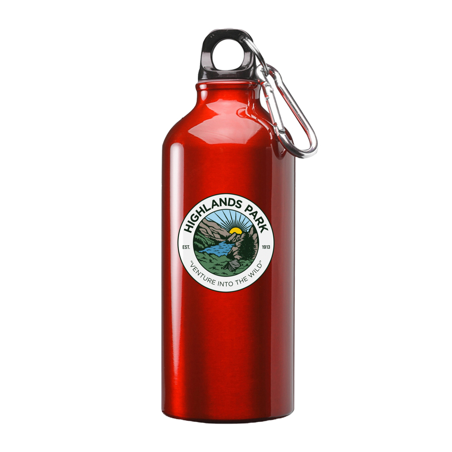 20 oz. Journey Aluminum Water Bottle (Full Color Imprint), custom water bottle with logo imprint 6