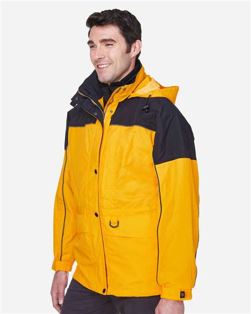 Men's 3-in-1 Two-Tone Parka - 88006 9