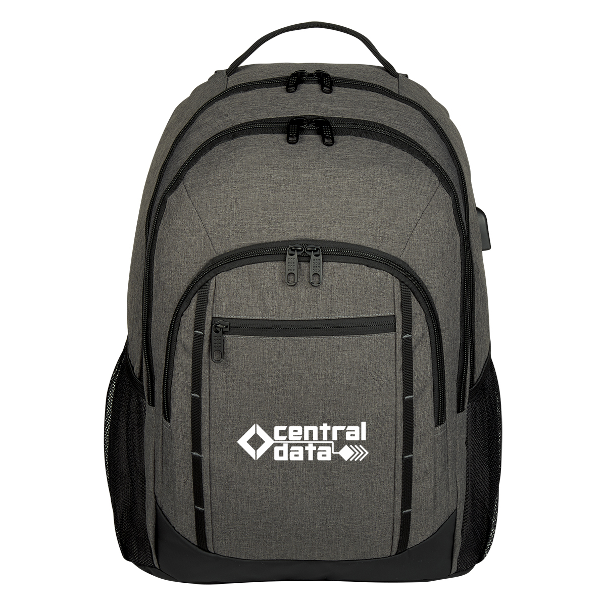 Reagan Heathered Laptop Backpack 10