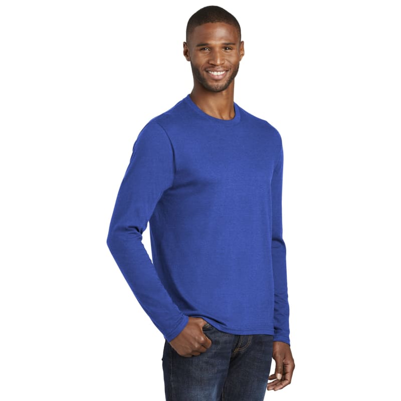 Port & Company Long Sleeve Fan Favorite Blend Tee. 55