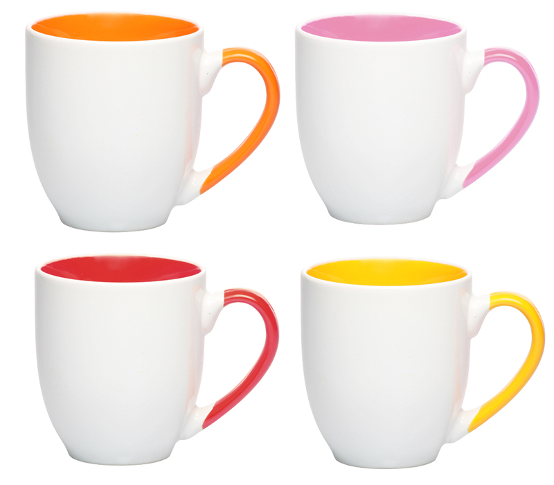 Two-Tone Ceramic Mug, 16 oz. 1