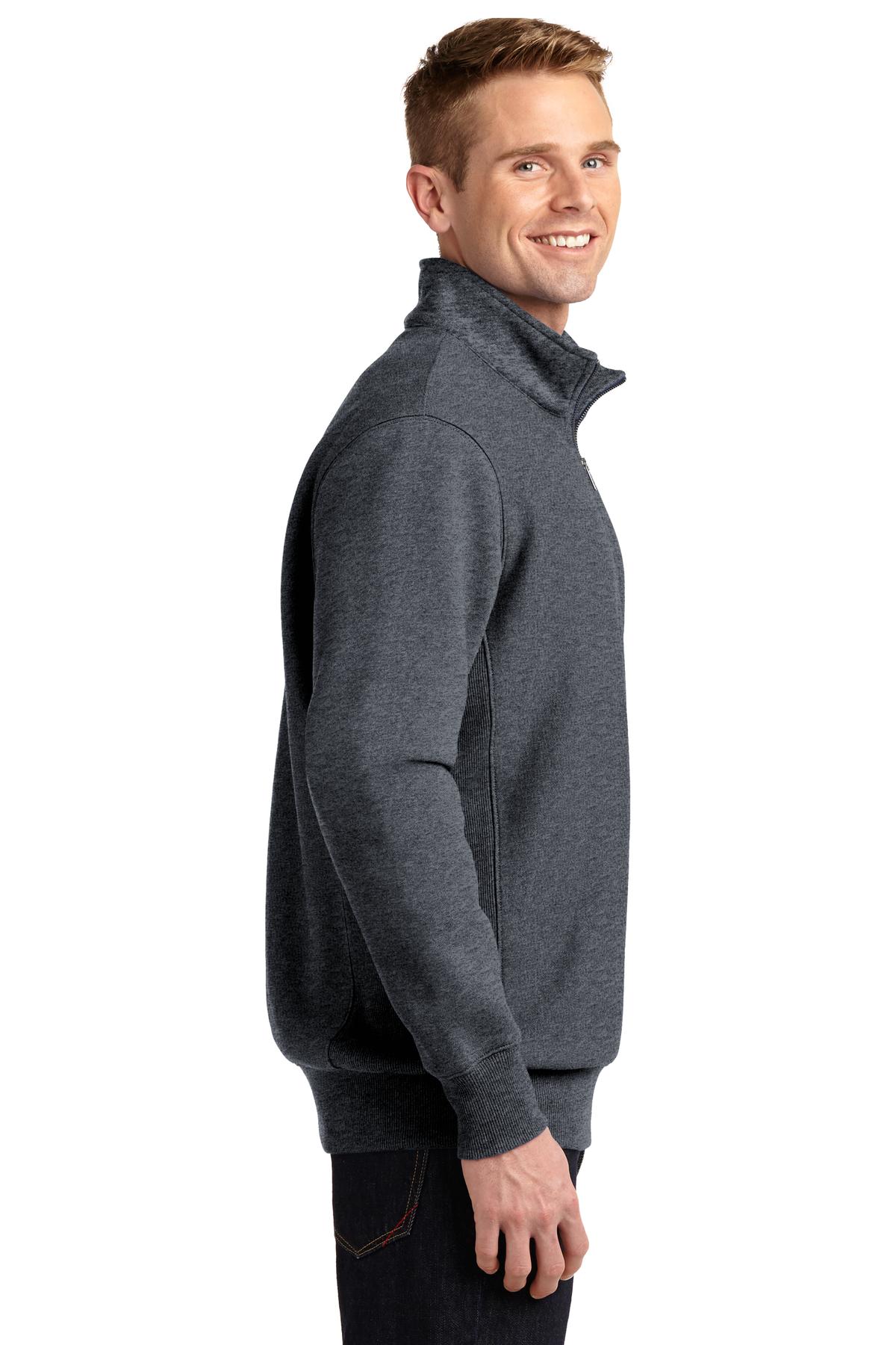 Sport-Tek® Super Heavyweight 1/4-Zip Pullover Sweatshirt, custom hoodie or sweatshirt with logo imprint 15