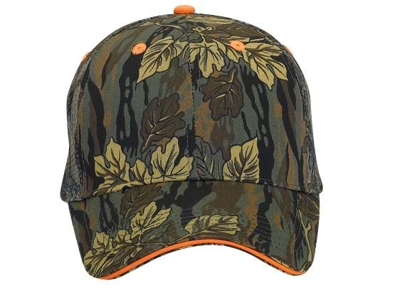 OTTO CAP® Camouflage 6 Panel Low Profile Mesh Back Trucker Hat 9