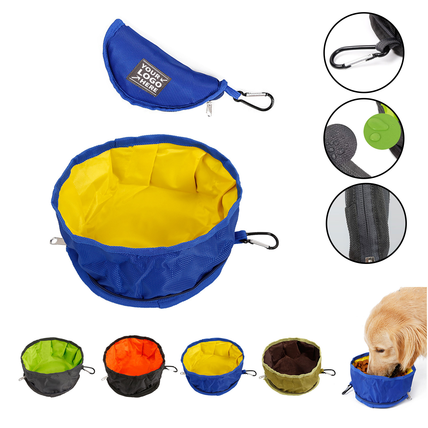 Collapsible Nylon Pet Bowl 2