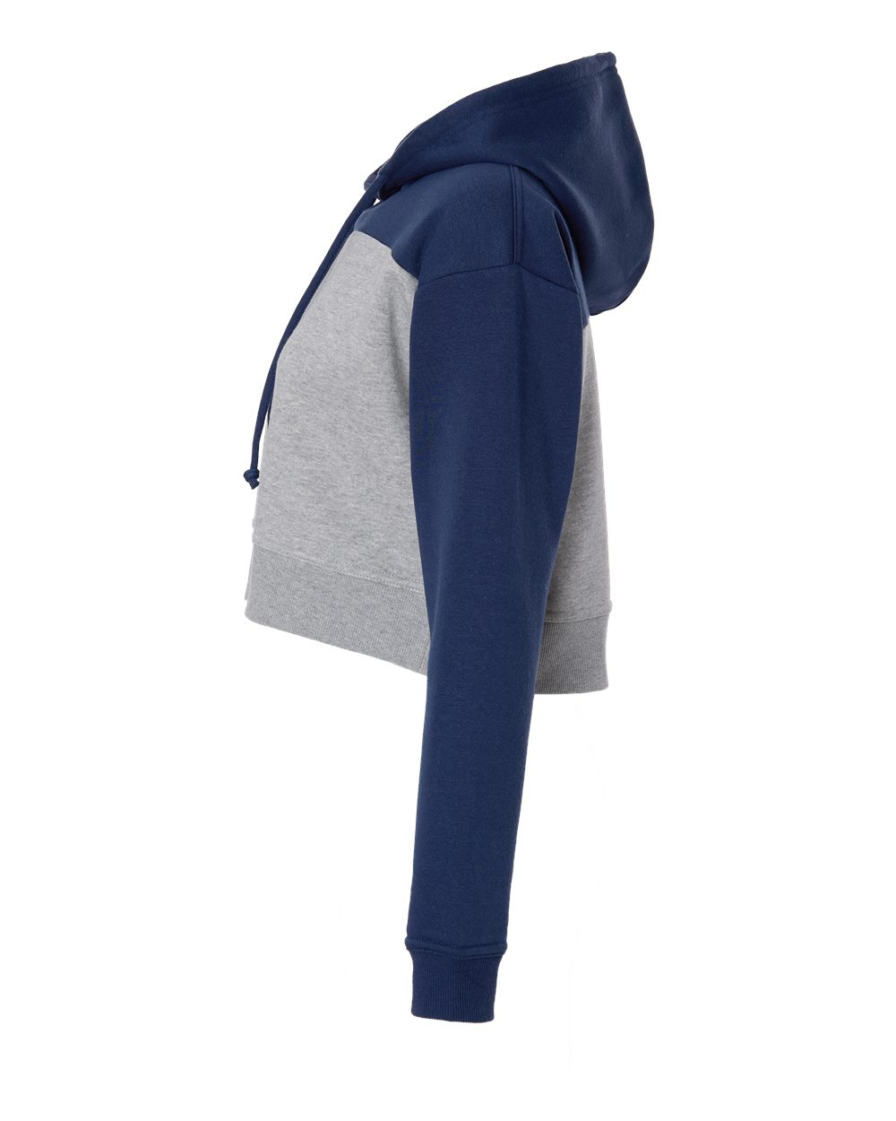 Women's Cropped Fleece Hooded Sweatshirt - BW5404 31