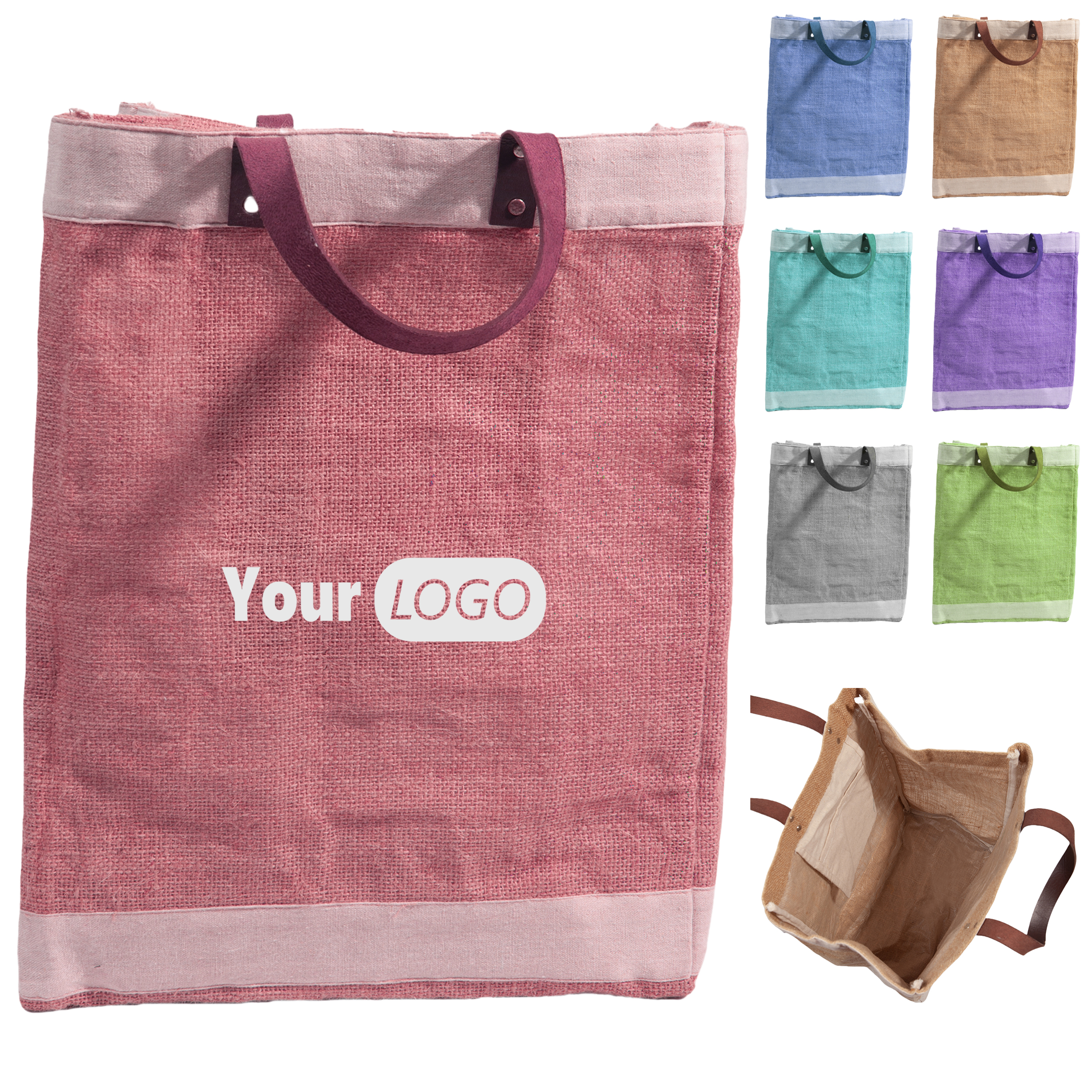 Nylon Stylish Eco-Friendly Jute Tote 2