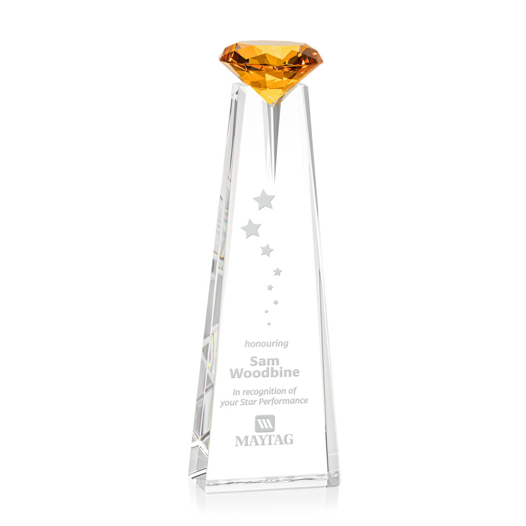 Alicia Gemstone Award - Optical/Amber 5