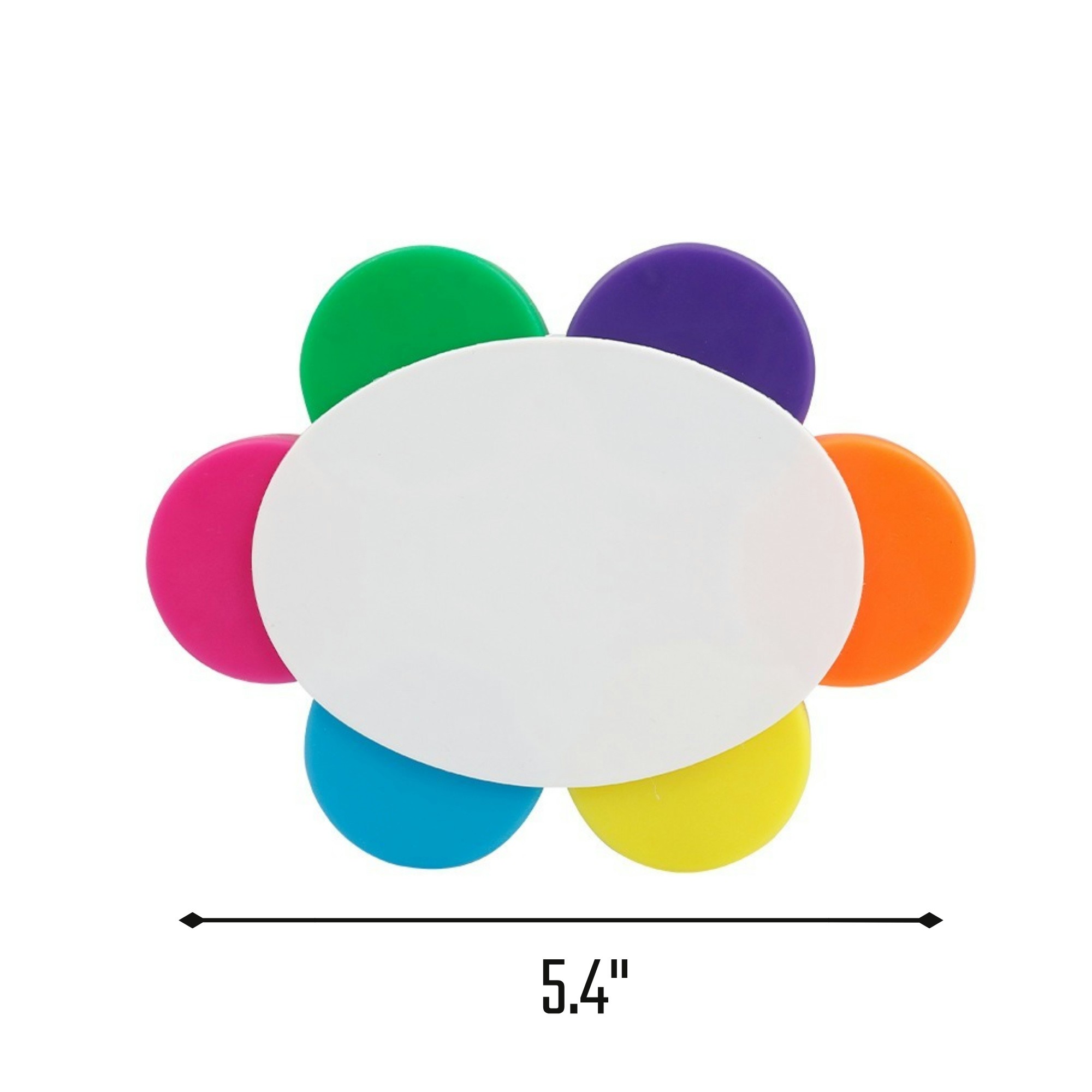 Six Color Flower Shaped Highlighters 1