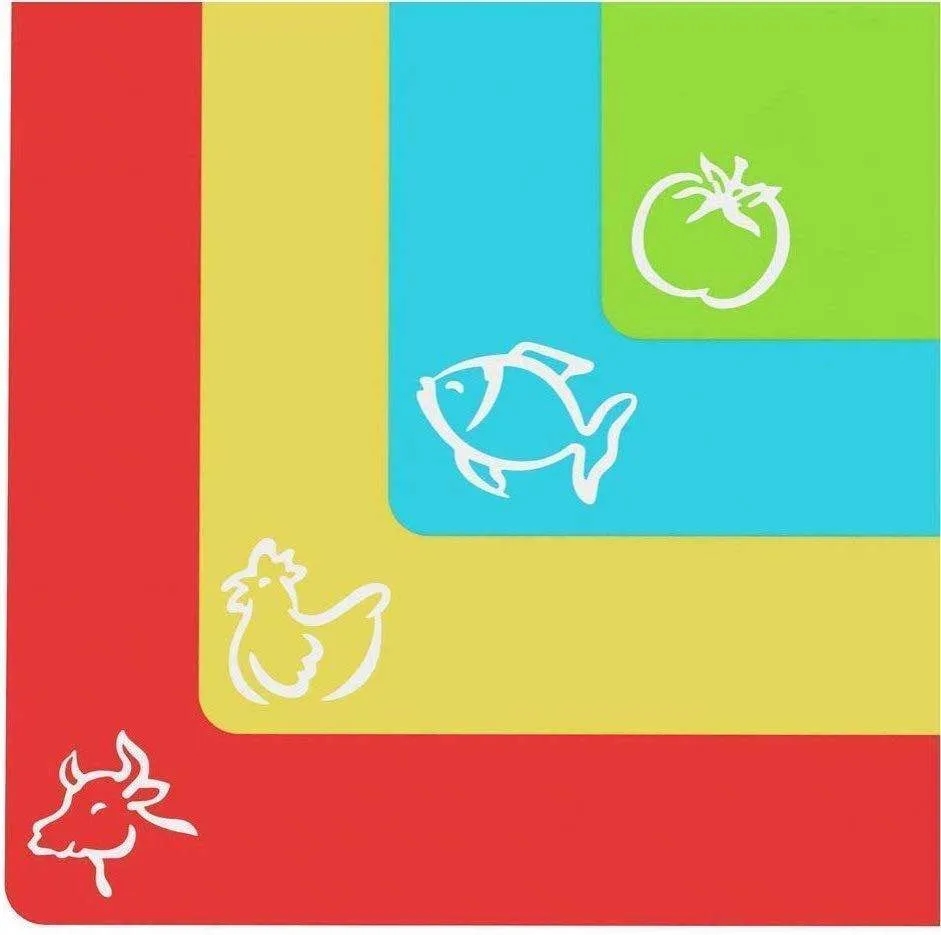 Flexible Grip Cutting Board with Non-Slip Kitchen Mat 5