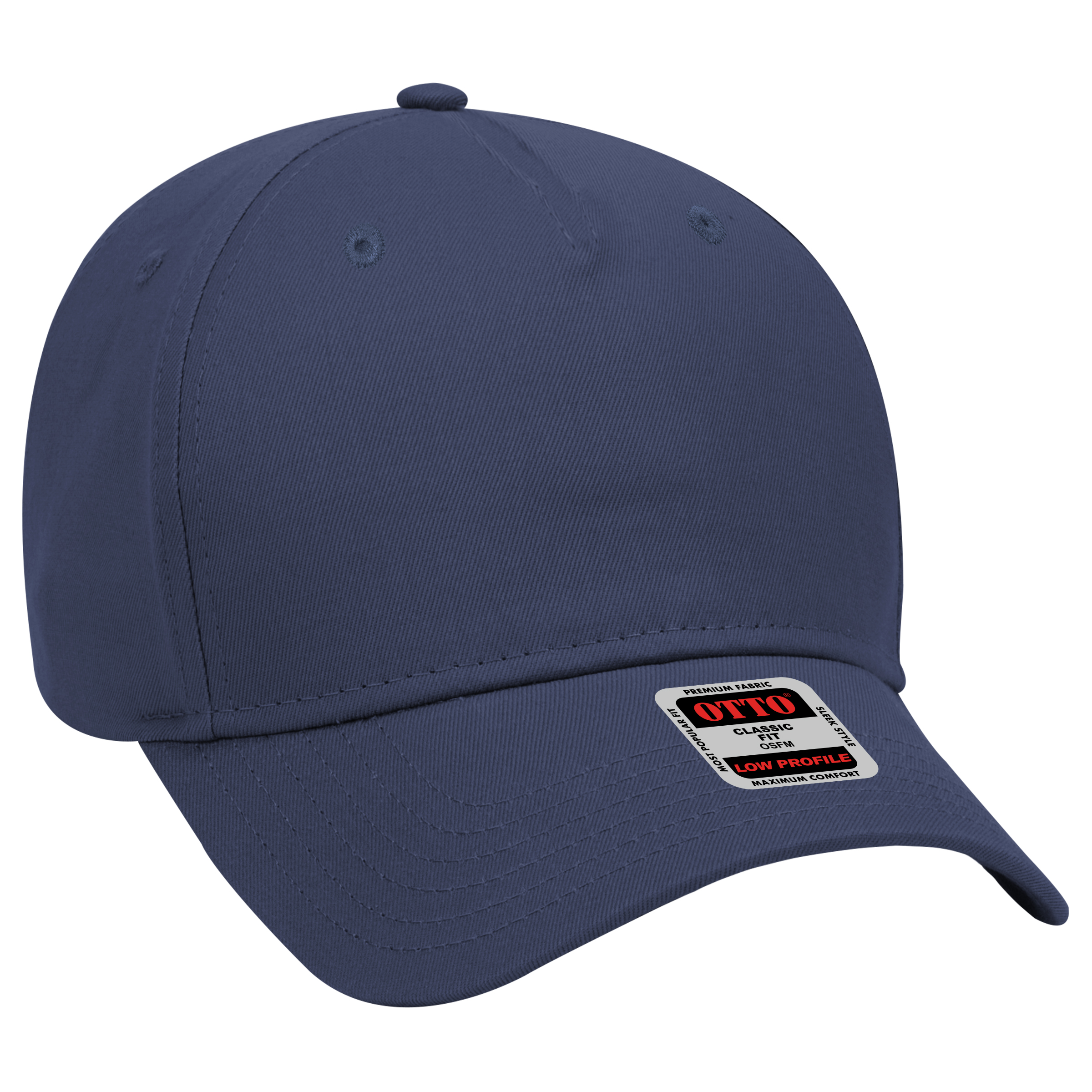 OTTO CAP® 5 Panel Low Profile Baseball Cap 4