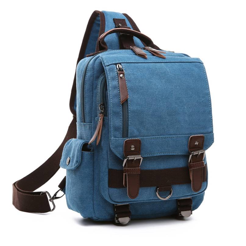 Canvas Shoulder Backpack 9