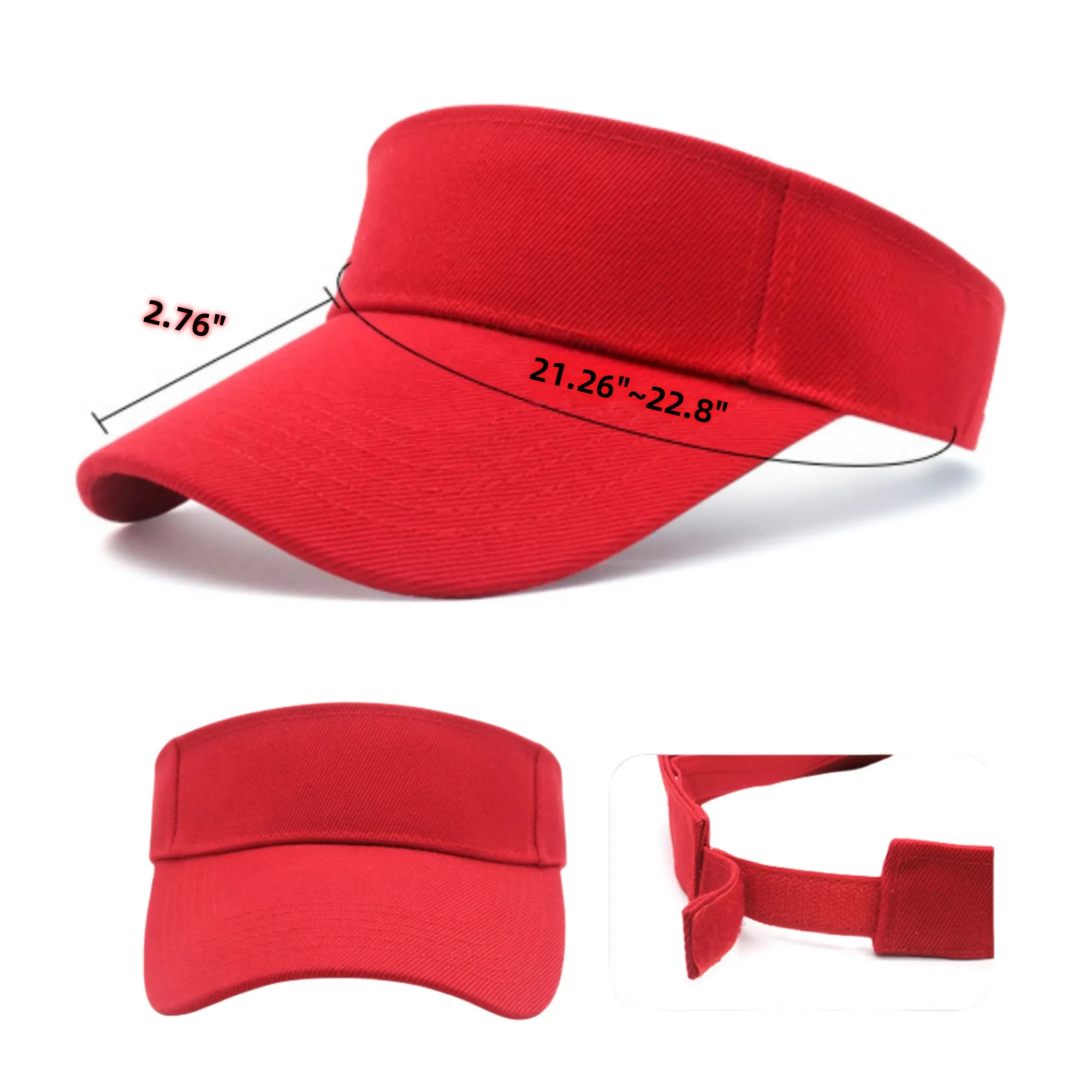 Cotton Topless Sun Hat 2