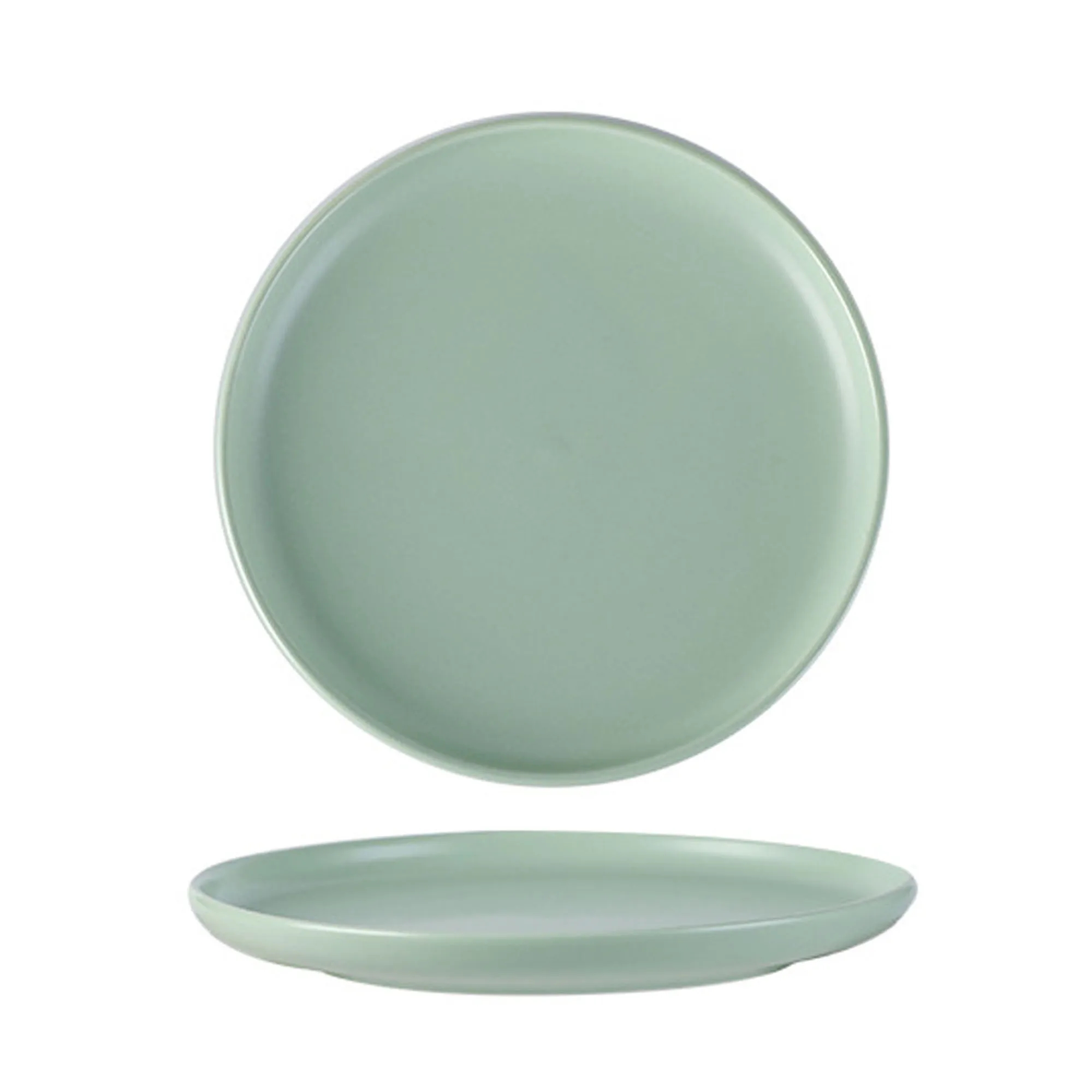 5.9" Ceramic Steak Dim Sum Dinner Plate 1