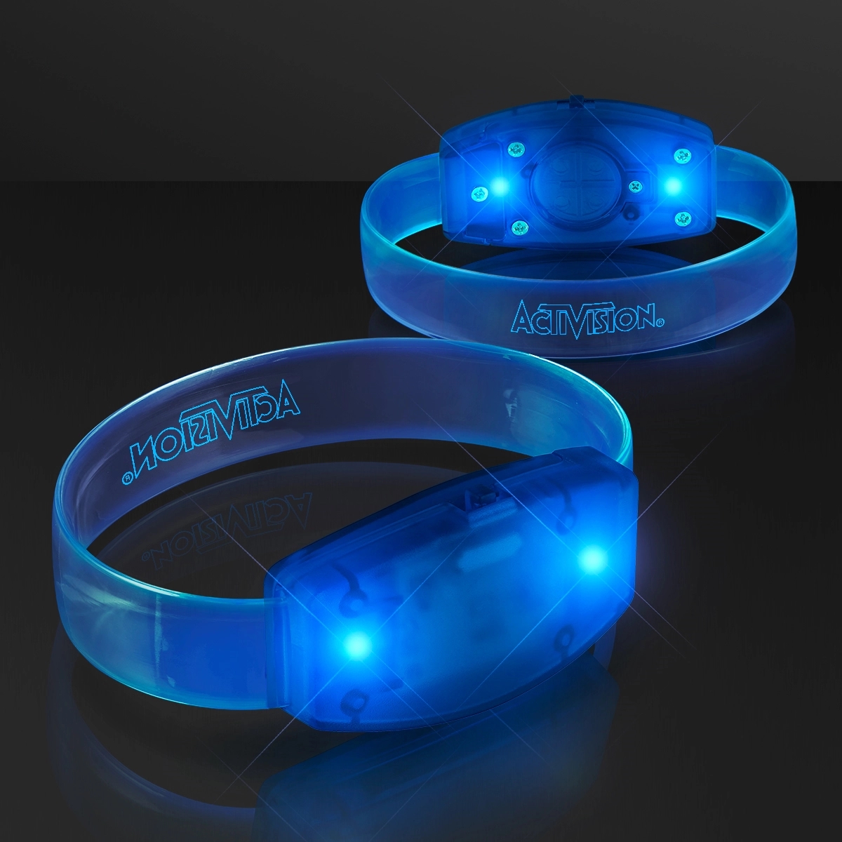 LASER ENGRAVED - Galaxy Glow LED Band Bracelets 12