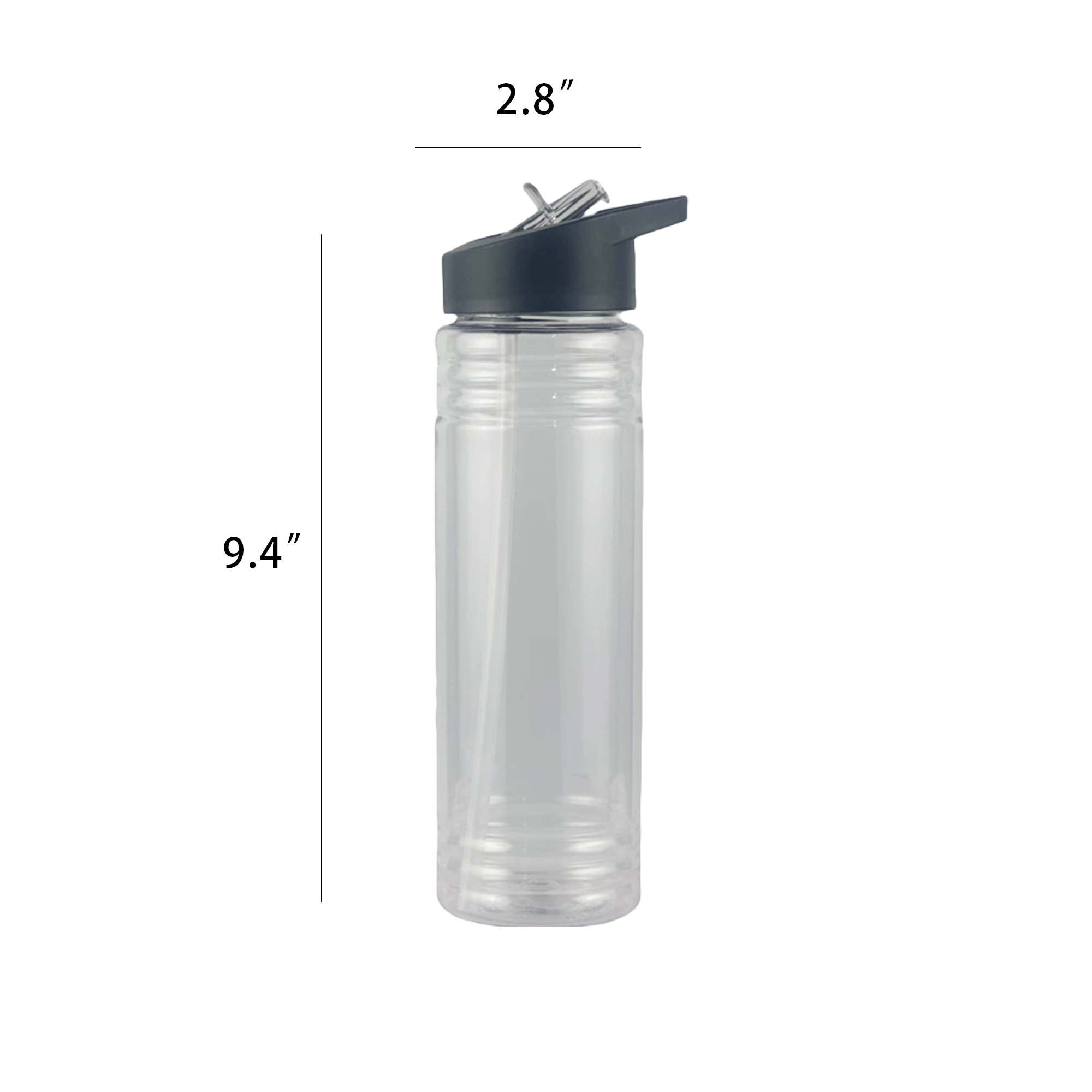 PS Plastic Space Cup Summer Outdoor Sport Water Bottle 2