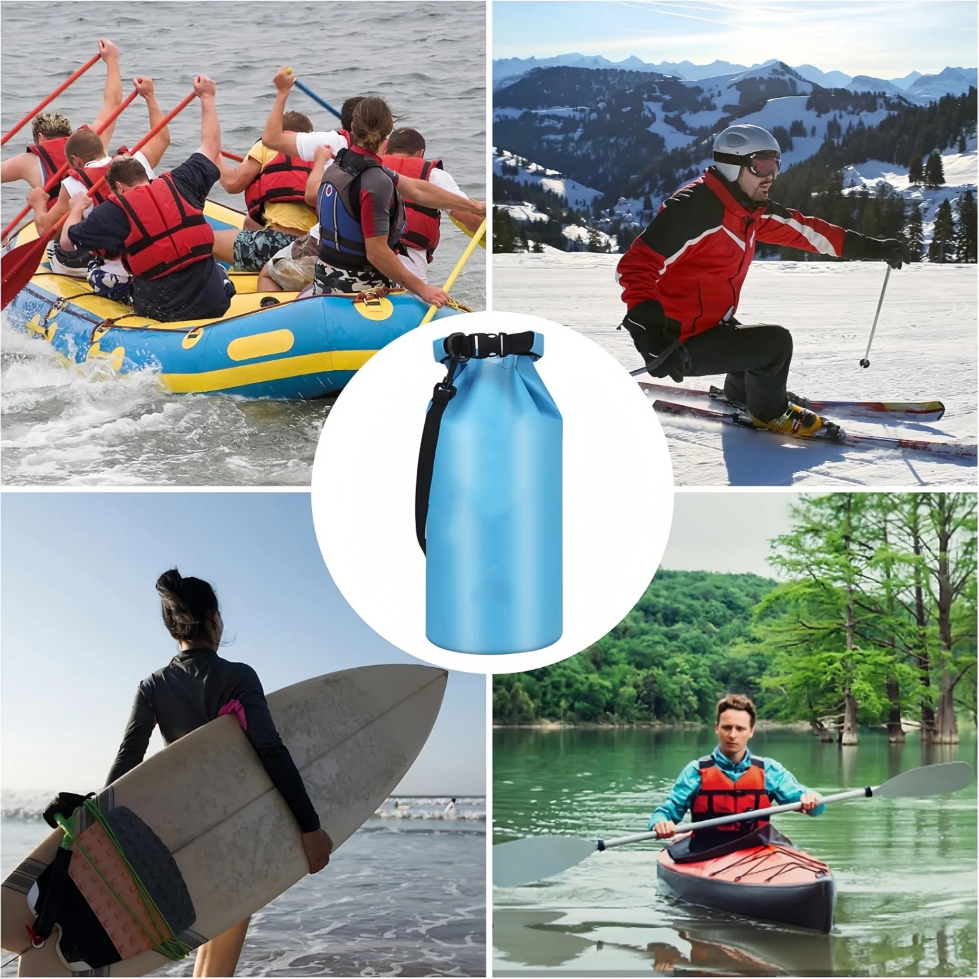 Premium 10 Liter PVC Waterproof Dry Bag With Handle 18