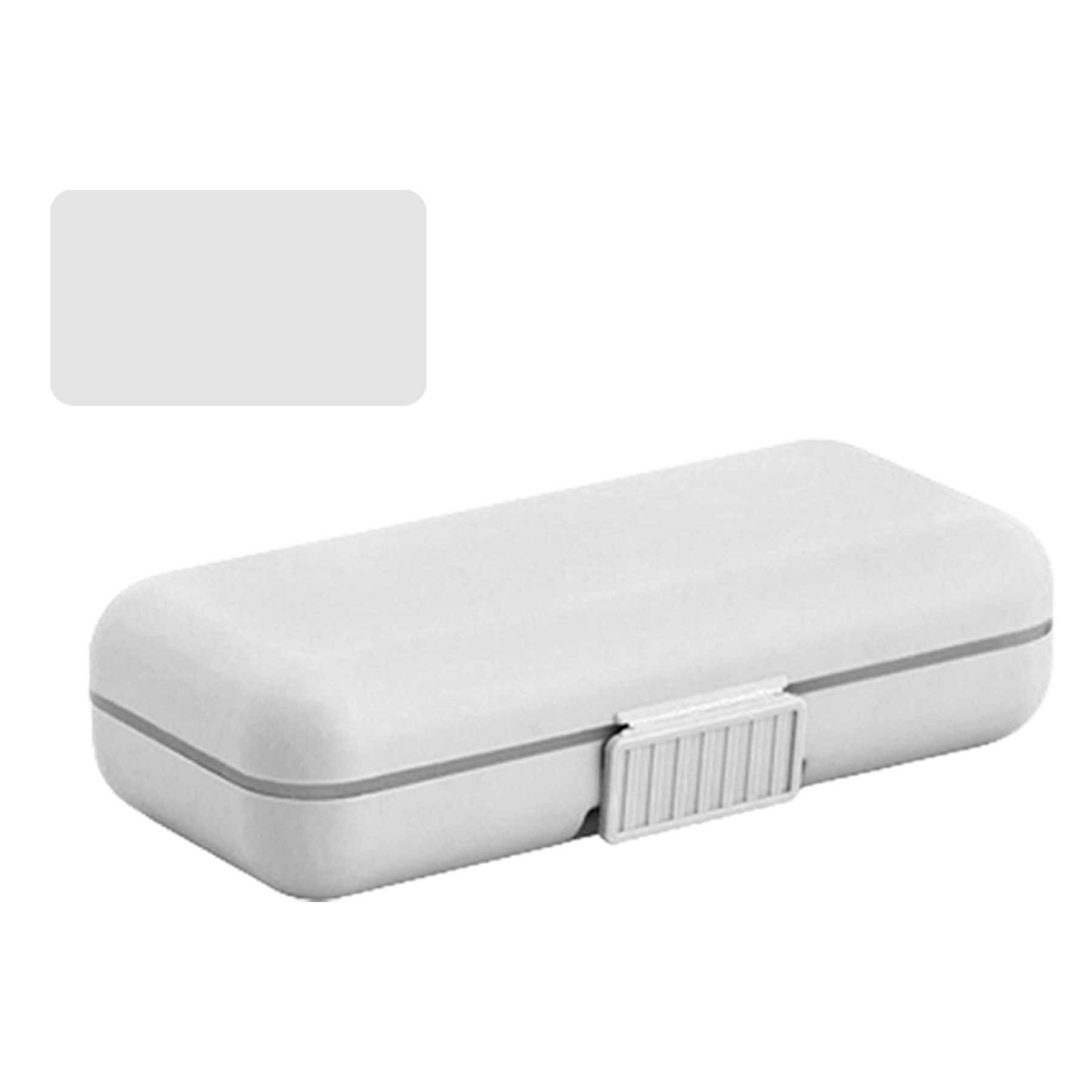 Flip-Top Medicine Box W/8 Compartments 5