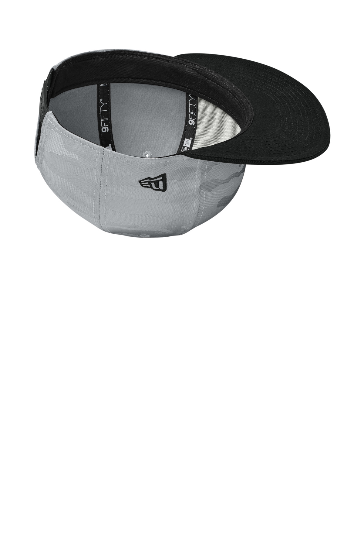 New Era Camo Flat Bill Snapback Cap NE407 35