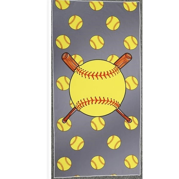 Fashion Custom Rectangular Beach Towel 1