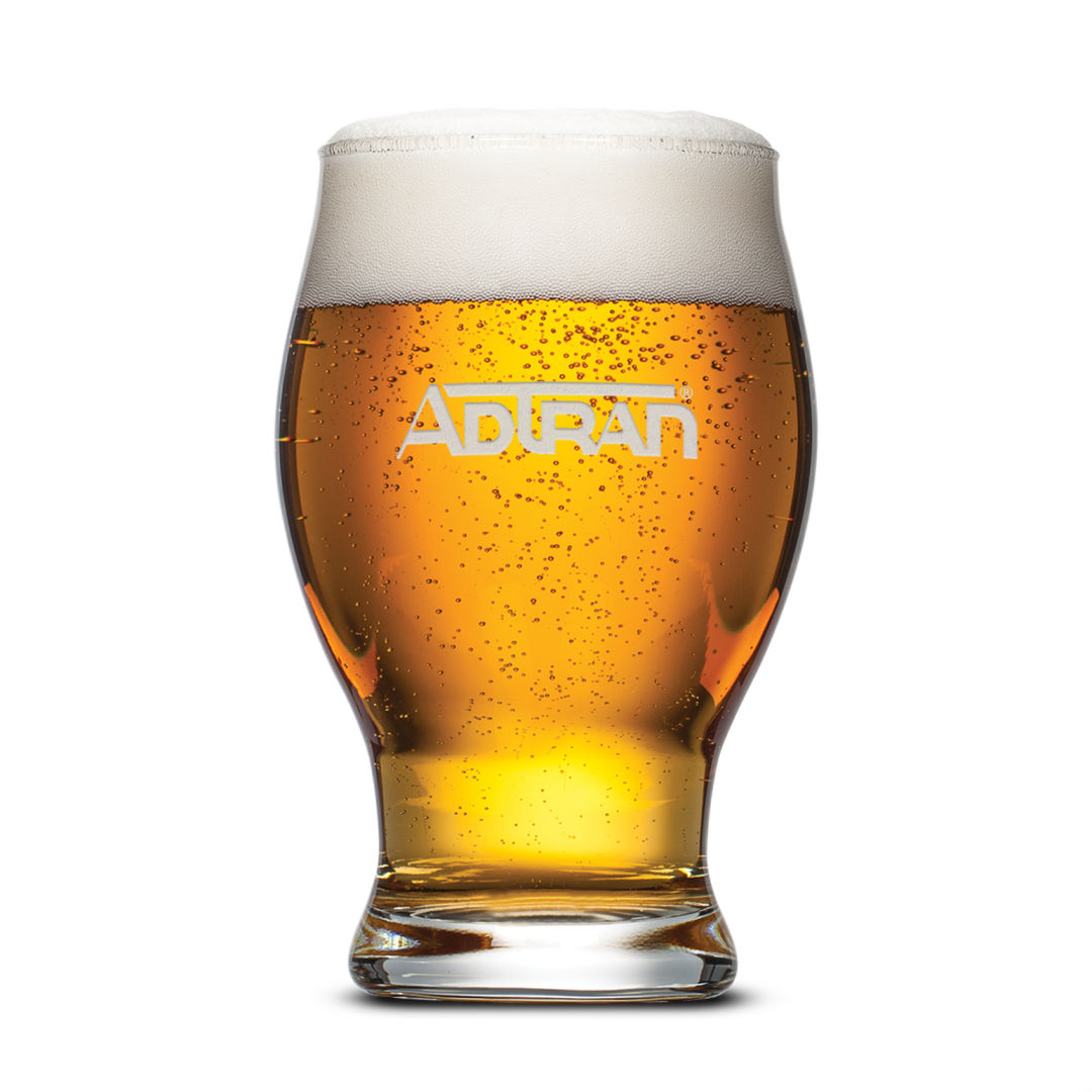 Rotherham Beer Glass - Deep Etch 1