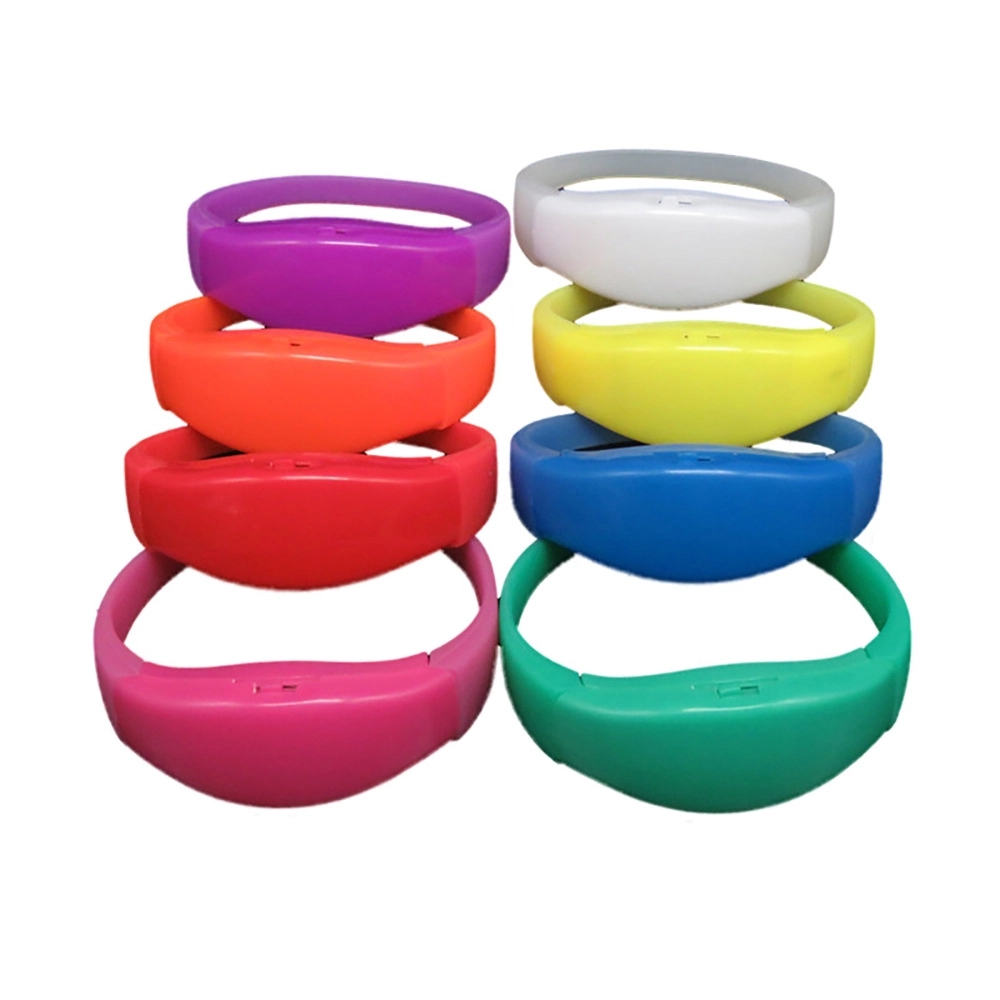 LED Light Up Wristband Flashing Bracelet 3