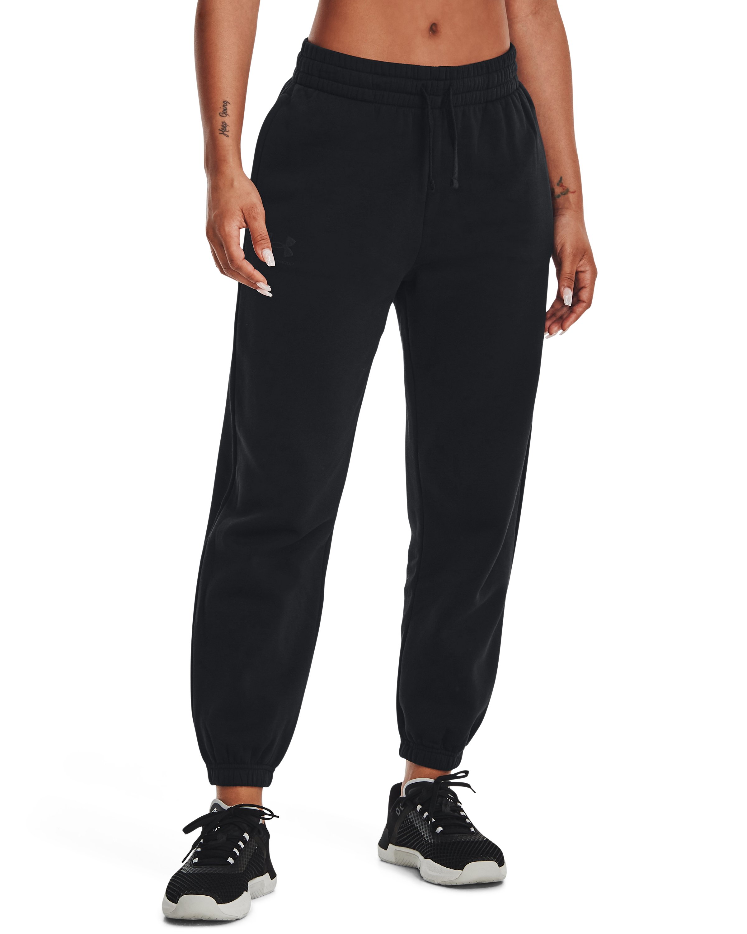 Women's UA Rival Fleece Oversize Joggers 4