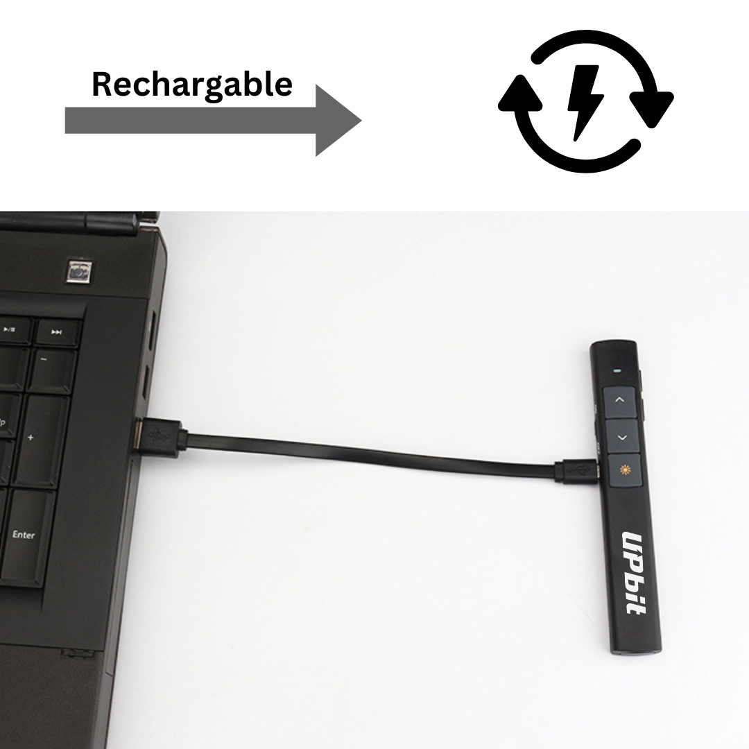 Presentation Clicker with 100m Range and Laser Pointer 16