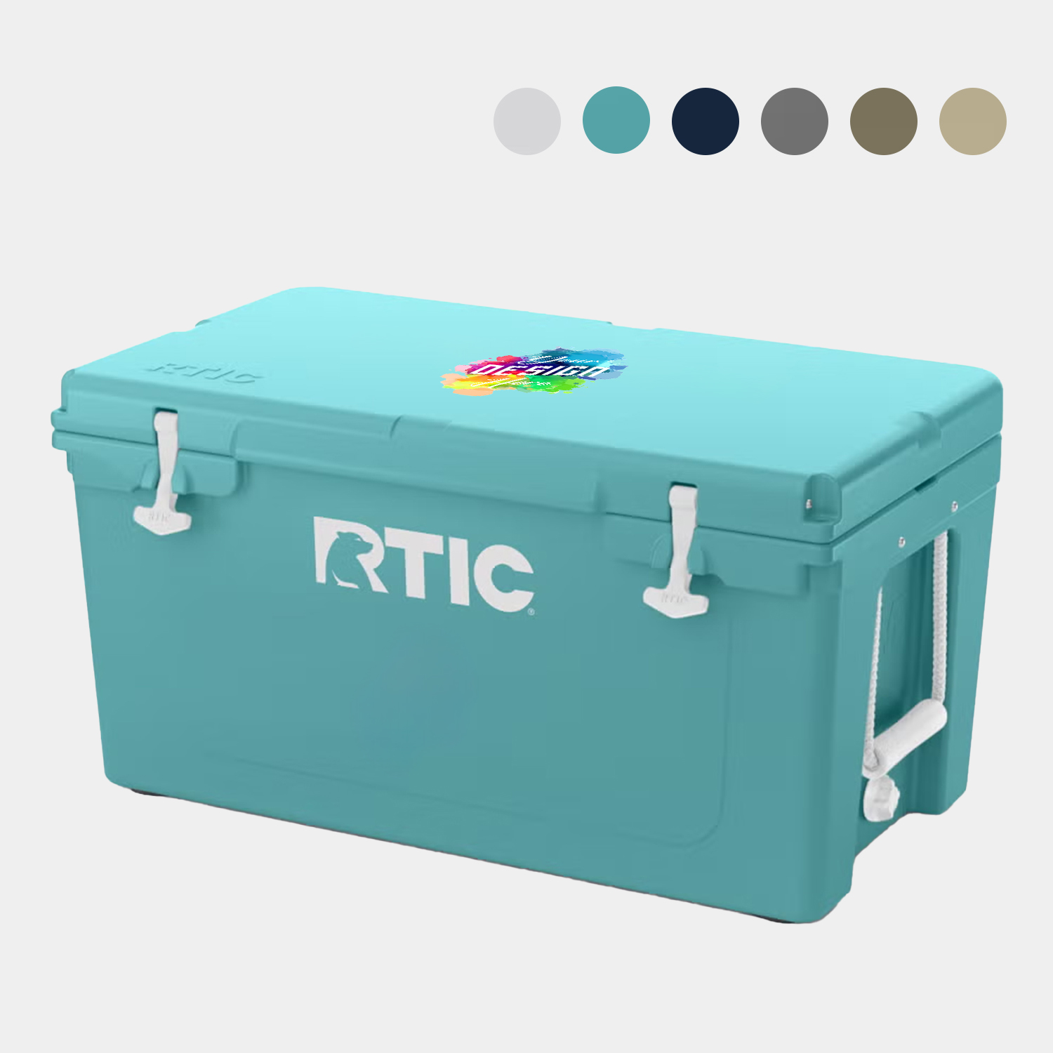 65 QT RTIC® Insulated Ultra-Tough Cooler Ice Chest (31.6" x 17") 5