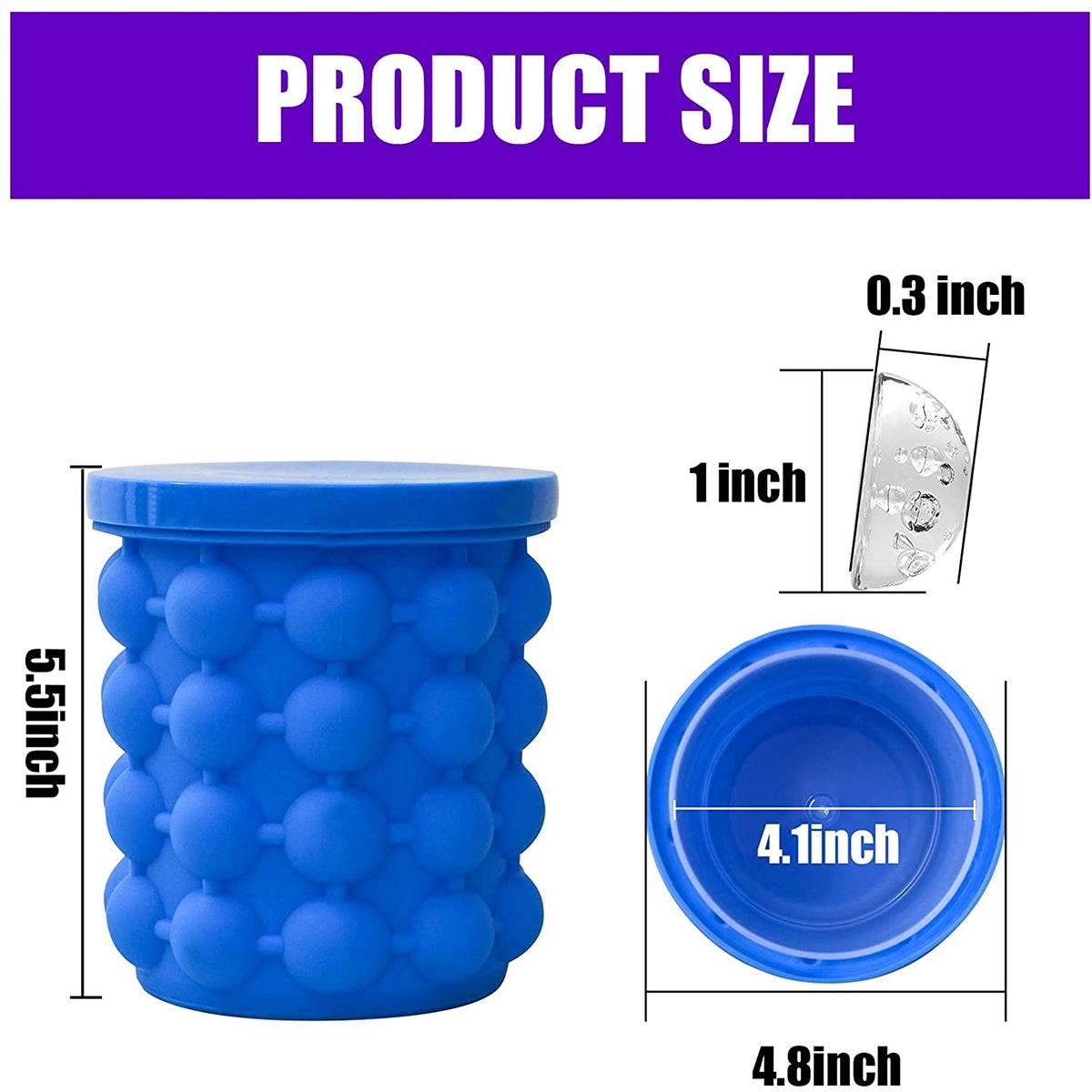 Saving Silicone Ice Cube Maker 3