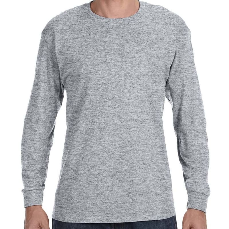 Jerzees 5.6 Oz., 50/50 Heavyweight Blend™ Long-Sleeve T-Sh 26