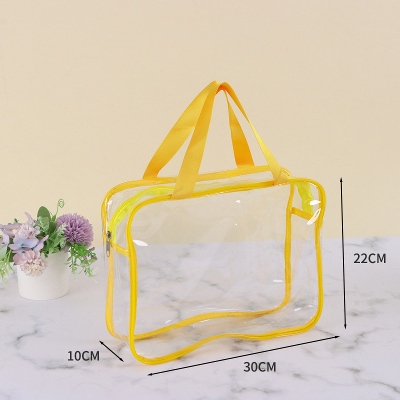 Clear Tote Bag With Zipper 4