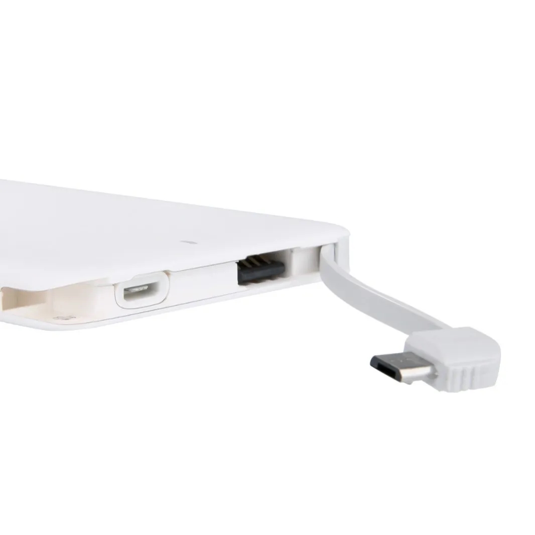 4000mAh Power Bank With Built In Cable 2