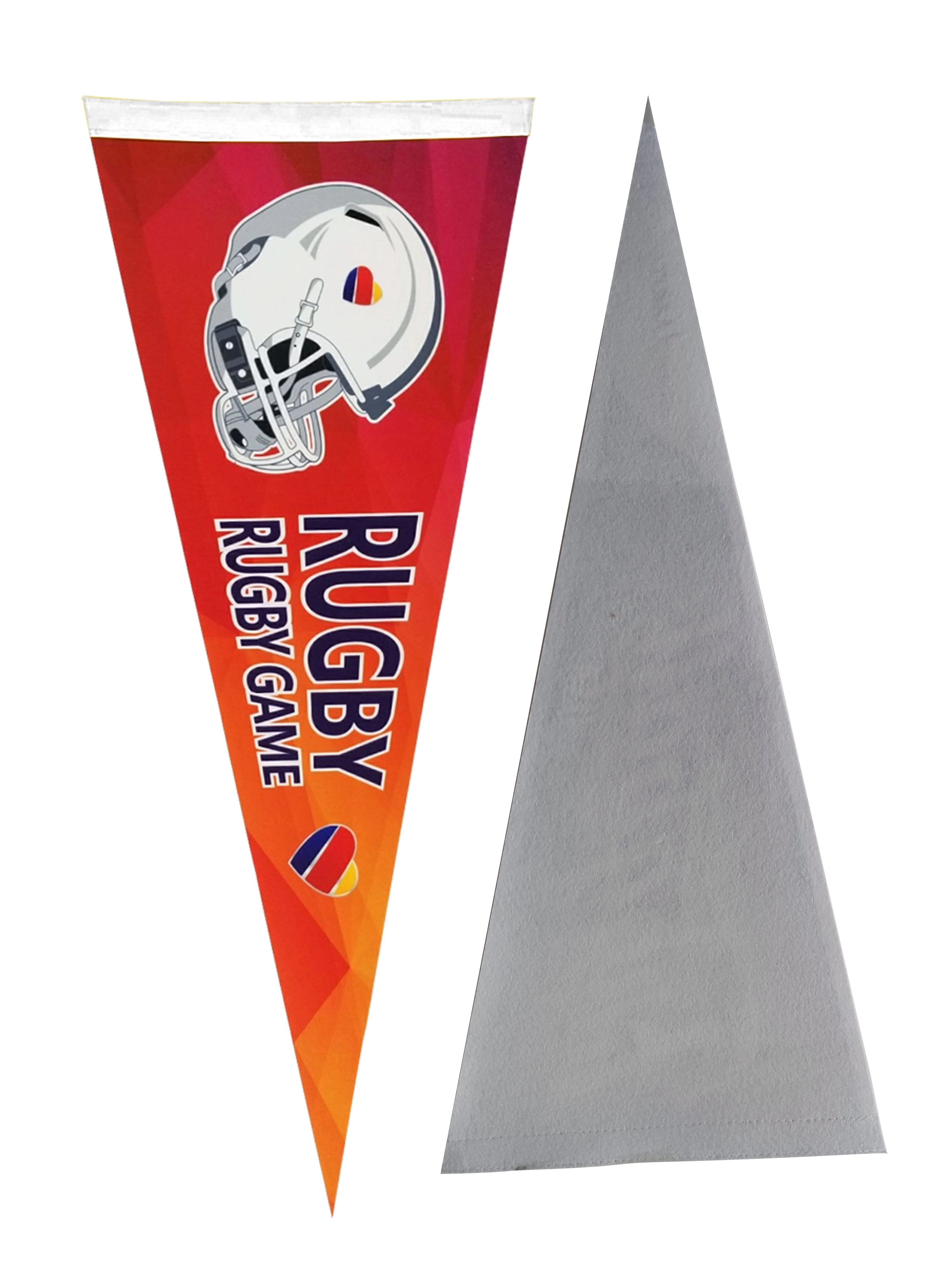 Full Color Print Felt Pennant 2