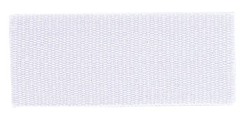 Solid White "V" Neck Ribbon with Clip, 1 1/2" wide 2