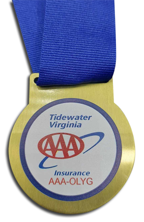 Olympic Medals 2.5" With Your Custom Graphic And Olympic Neck Ribbon 9