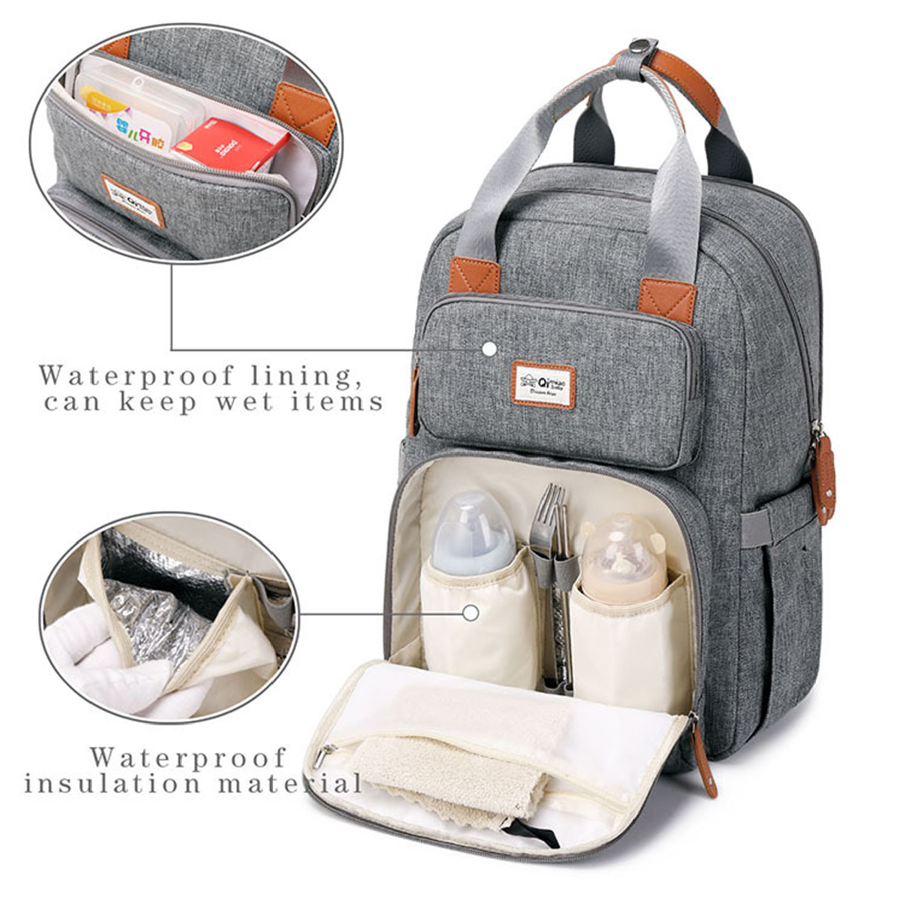 Large Diaper Backpack 6