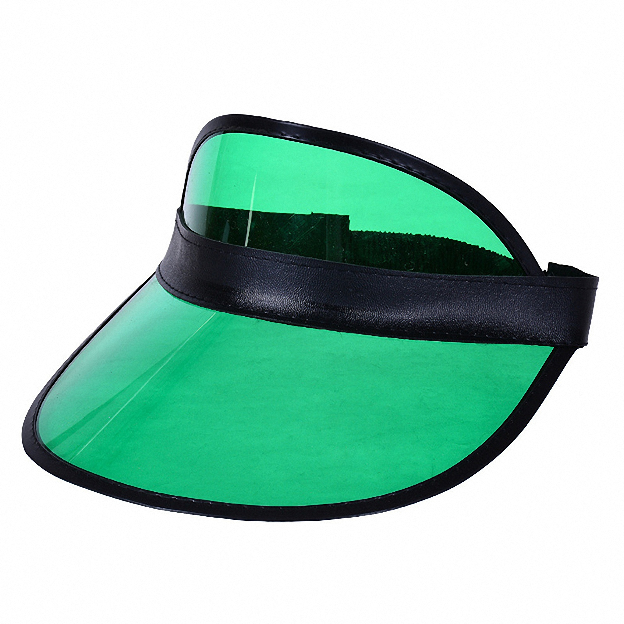 Clear PVC Sun Visor Hat 1