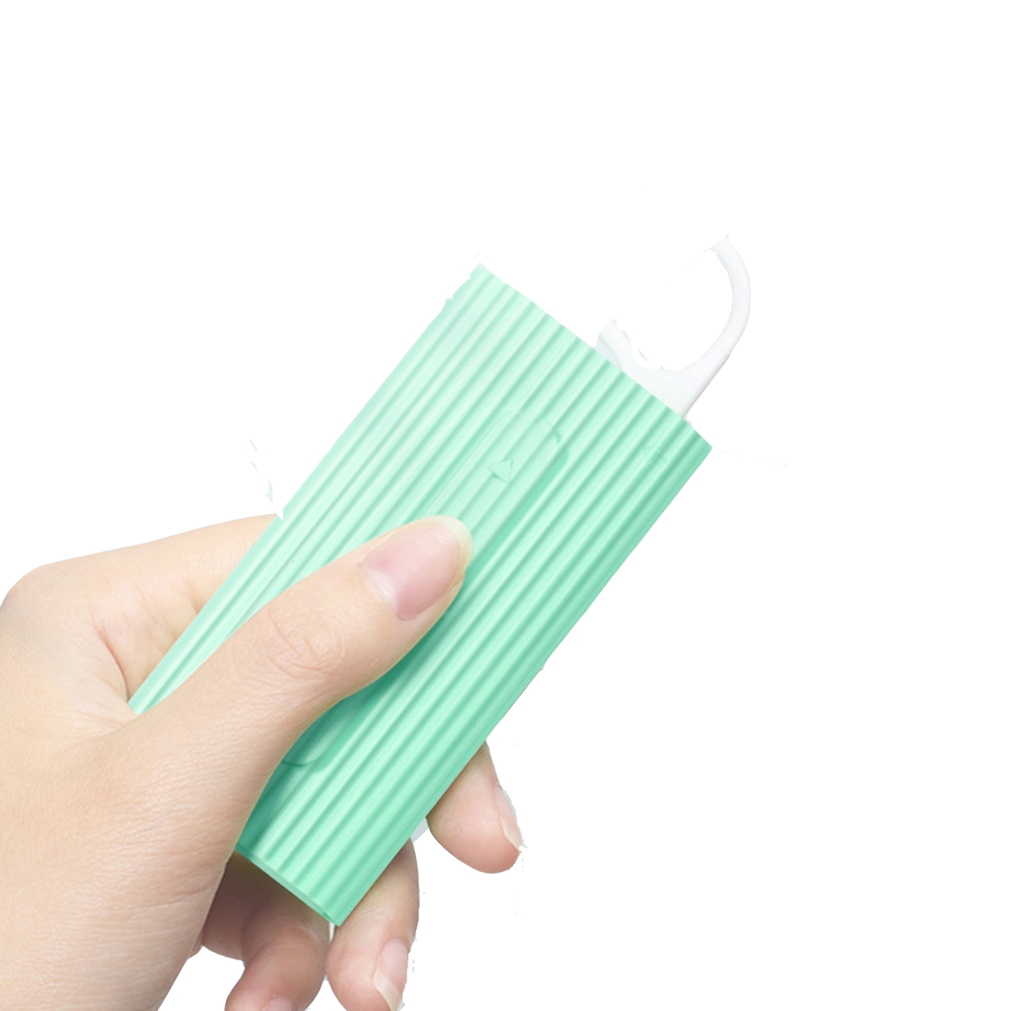 10pcs Portable Case Dental Floss Picks 4