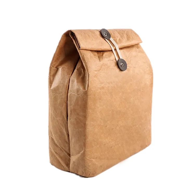 Reusable Freezable Brown Paper Lunch Bag 3