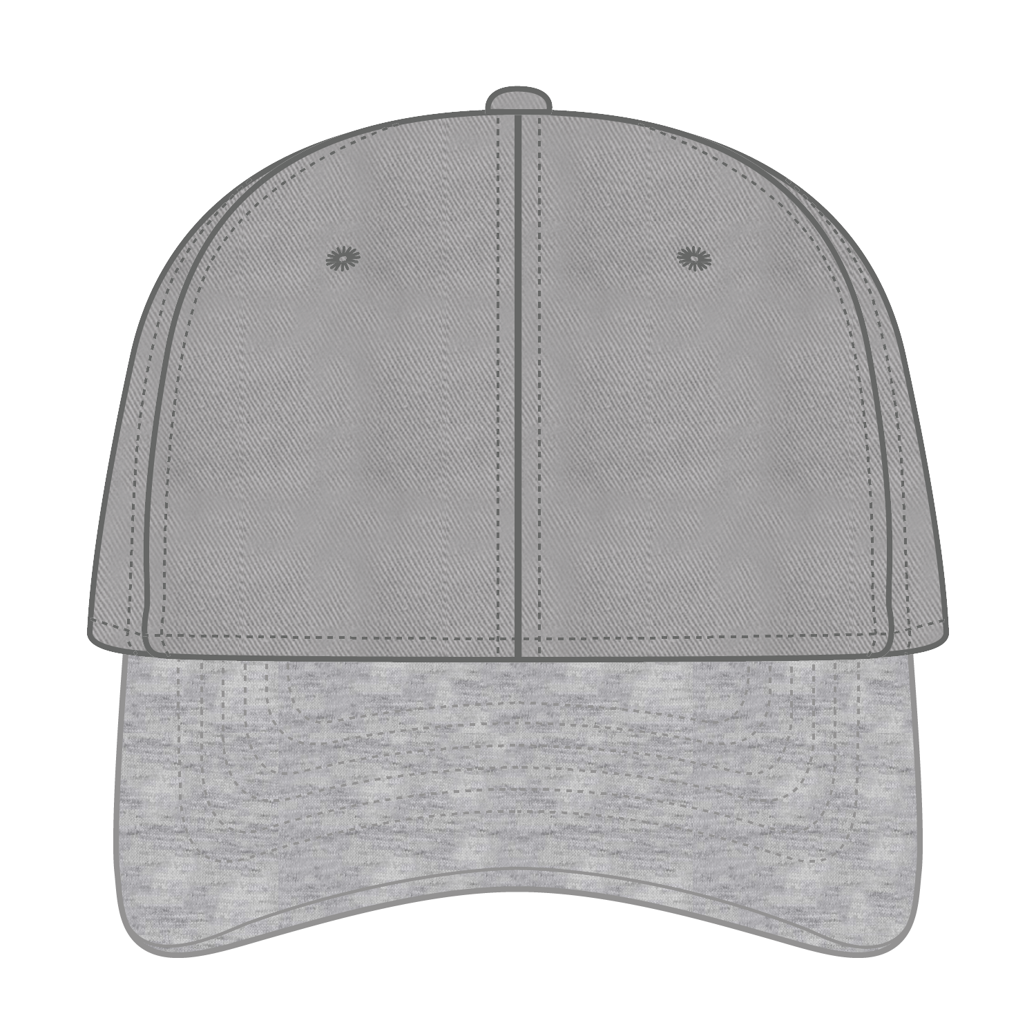 OTTO CAP® 6 Panel Low Profile Baseball Cap 2