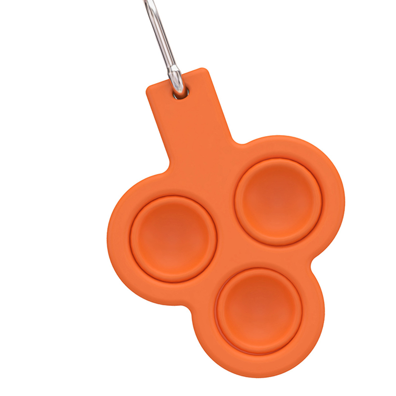 Carabiner 3Bubbles Popper Sensory Toys 3
