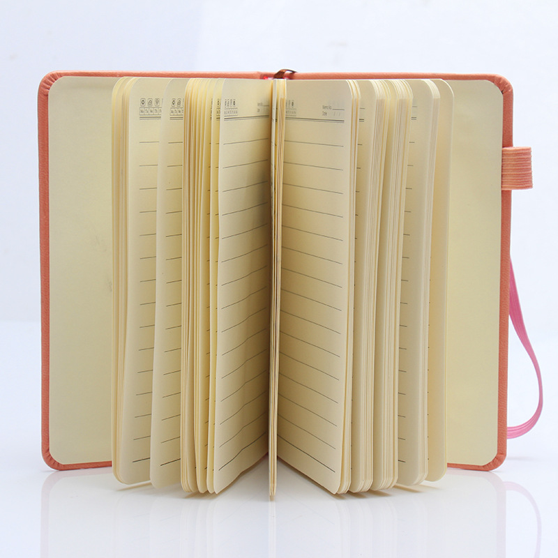 Colour A6 Small Pocket Notebooks With Pu Cover 2