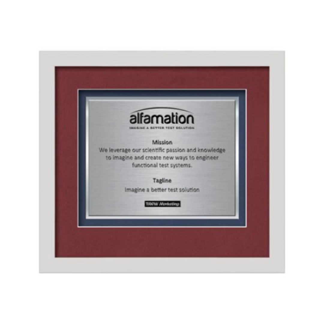 Primrose Certificate TexEtch - White 6